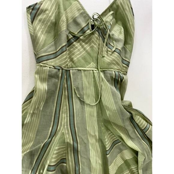 "MAX & CLEO" Vintage Y2K Fairy Whimsical Babydoll Keyhole Halter Sexy Midi - Picture 6 of 11